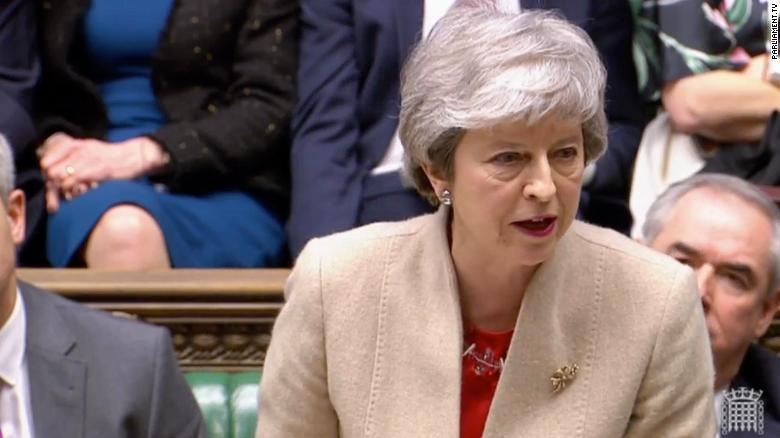 Watch Theresa May's response to defeat