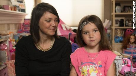 Rebecca Arthur and her 5-year-old daughter, Ivy, at their home in Westminster, Colorado.