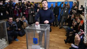 Volodymyr Zelensky played Ukraine's president on TV. Now it's a reality