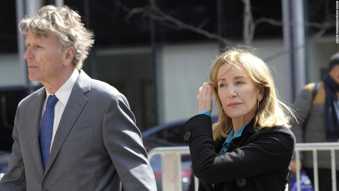 Actress Felicity Huffman is expected to plead guilty today in college ...