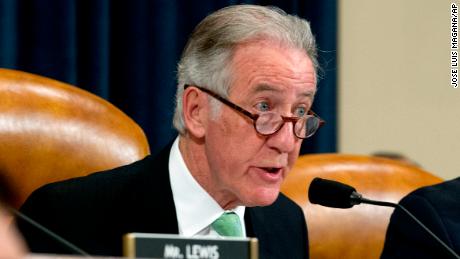 House Ways and Means Committee Chair Rep. Richard Neal, D-Mass., speaks during the House Ways and Means Committee on FY'20 budget on Capitol Hill in Washington, Thursday, March 14, 2019. (AP Photo/Jose Luis Magana)