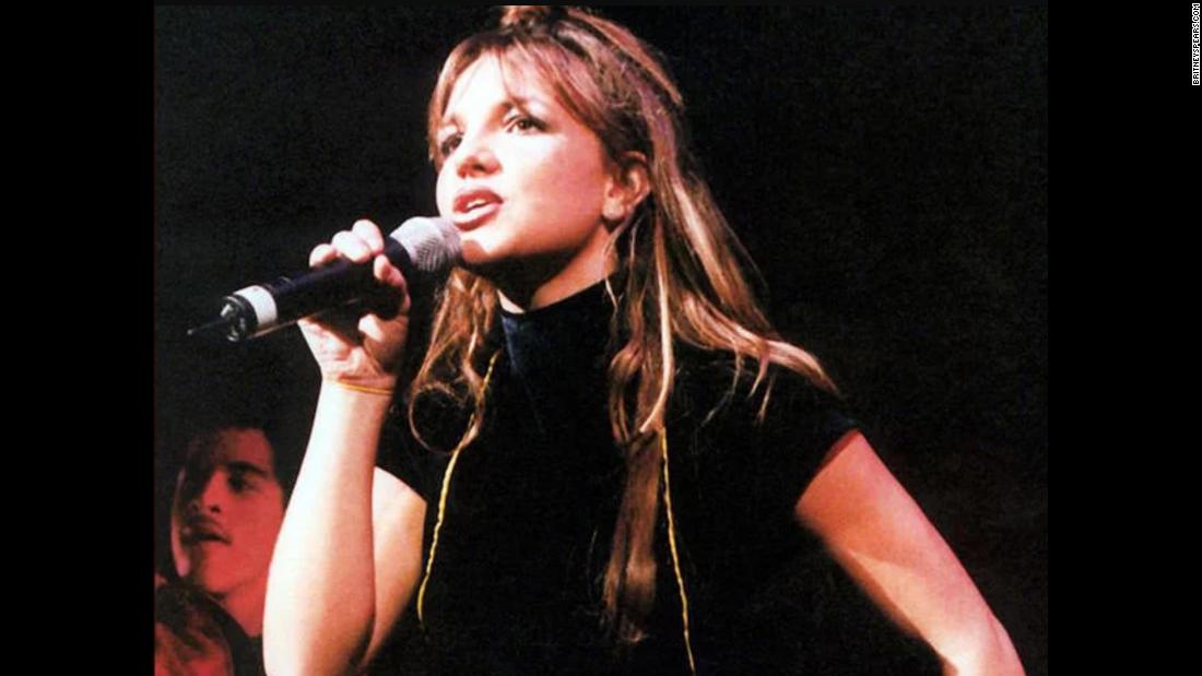 Spears&#39; first concert tour kicked off in November 1998, a couple of months before her first studio album was released. She signed a contract with Jive Records in 1997. She was 15 at the time.