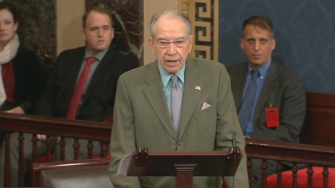 Chuck Grassley, Longtime Iowa Senator, Is Running For Reelection ...