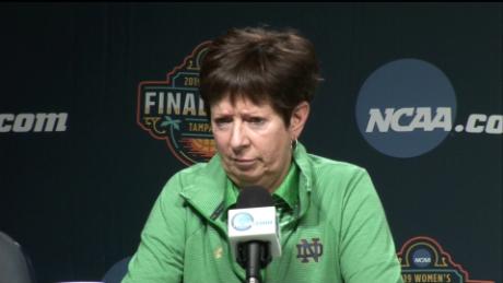 Muffet McGraw: &#39;We don&#39;t have enough women in power,&#39; says Notre Dame head coach