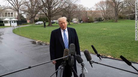 US President Donald Trump departs the White House on April 5, 2019, in Washington, DC. - Trump is traveling to California and Nevada. (Photo by NICHOLAS KAMM / AFP)        (Photo credit should read NICHOLAS KAMM/AFP/Getty Images)