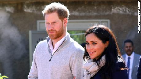 Prince Harry, Duke of Sussex and Meghan, Duchess of Sussex visit the &quot;Education For All&quot; boarding house for girls aged 12 to 18 on February 24, 2019 in Asni, Morocco. &quot;Education For All&quot; ensures that girls from rural communities in the High Atlas Mountain regions have access to secondary education.
