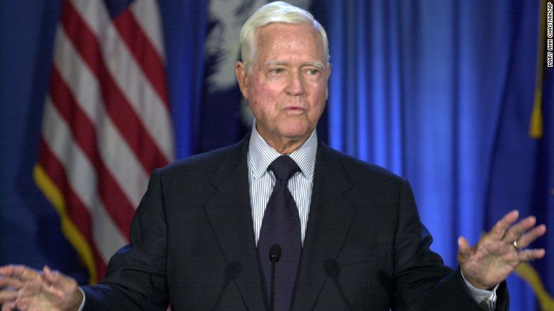 Former Sen. Ernest 'Fritz' Hollings dies at 97