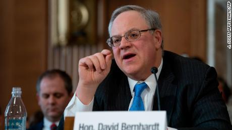 Interior Department-released calendars of secretary nominee differ from his public descriptions