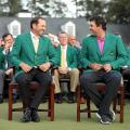 Masters photos A-Z Sergio Garcia Patrick Reed green jacket