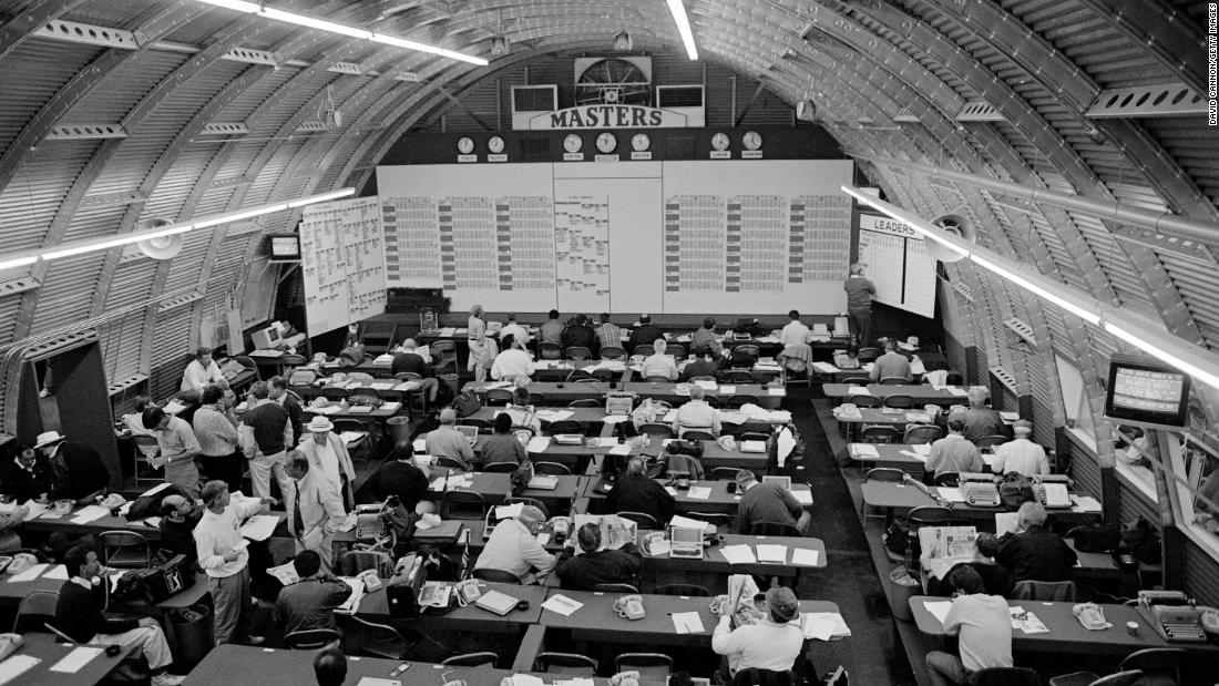 Modern media are housed in a recently built state-of-the-art facility at the far end of the practice range, but in days gone by the stories from Augusta were crafted in a corrugated metal Quonset Hut.  