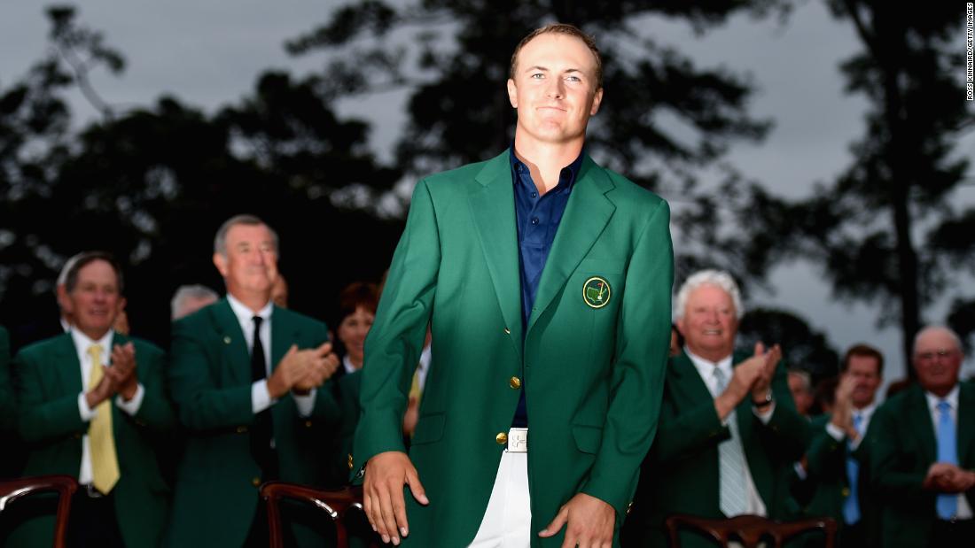 When Jordan Spieth won in 2015 he equaled Tiger Woods&#39; 1997 record for the lowest winning score at 18 under par.  