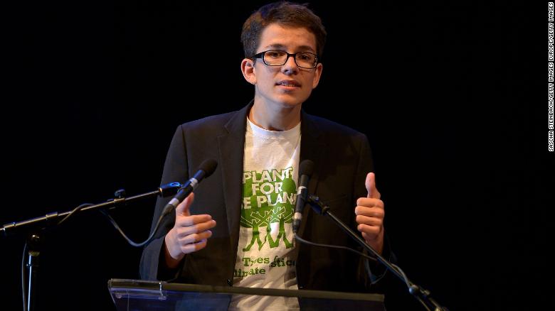 Felix Finkbeiner founded Plant for the Planet in 2007, when he was just nine years old. He is now a PhD student at Tom Crowther&#39;s lab at ETH Zurich. He&#39;s pictured at an award ceremony in 2015.