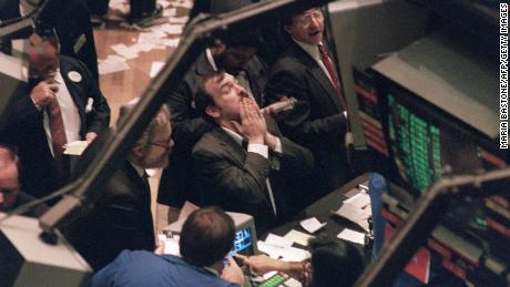 In one of the most dramatic days in Wall Street history, stocks
crashed more than 20% on October 19, 1987. But it was just a blip for the market.