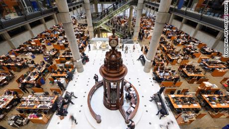 The interior of Lloyd&#39;s of London photographed in 2016. 