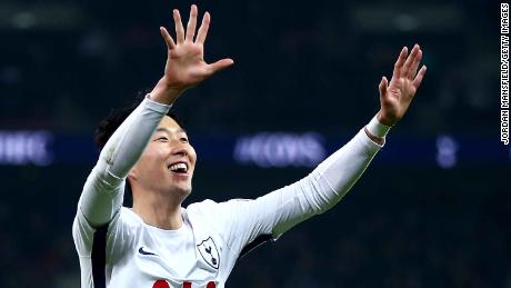 Son has been one of Tottenham&#39;s most impressive players this season.