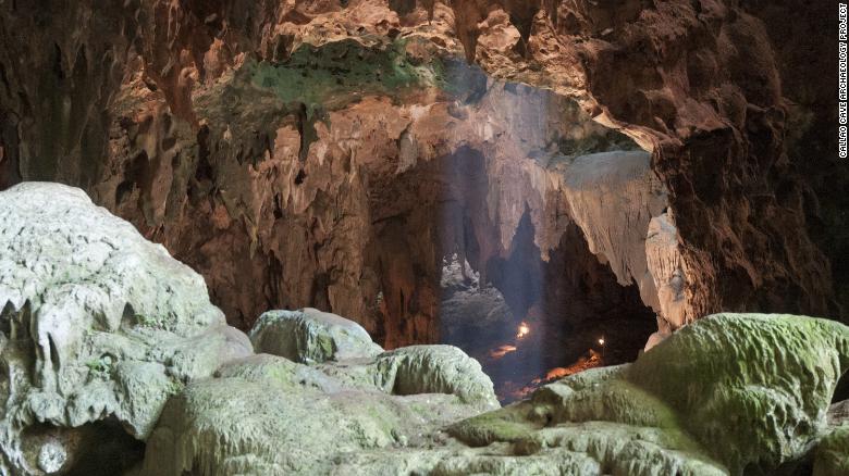 Callao Cave on Luzon island, where the fossils were discovered.