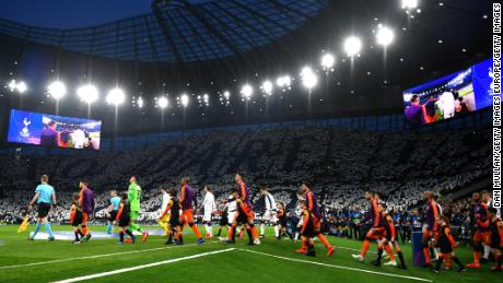 Tottenham&#39;s 17,500-capacity south stand, modeled on Borussia Dortmund&#39;s famous &#39;Yellow Wall.&#39;