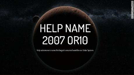 A Planet In Our Solar System Needs A Name And You Can