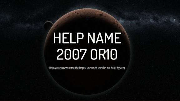 A Planet In Our Solar System Needs A Name And You Can Help Cnn