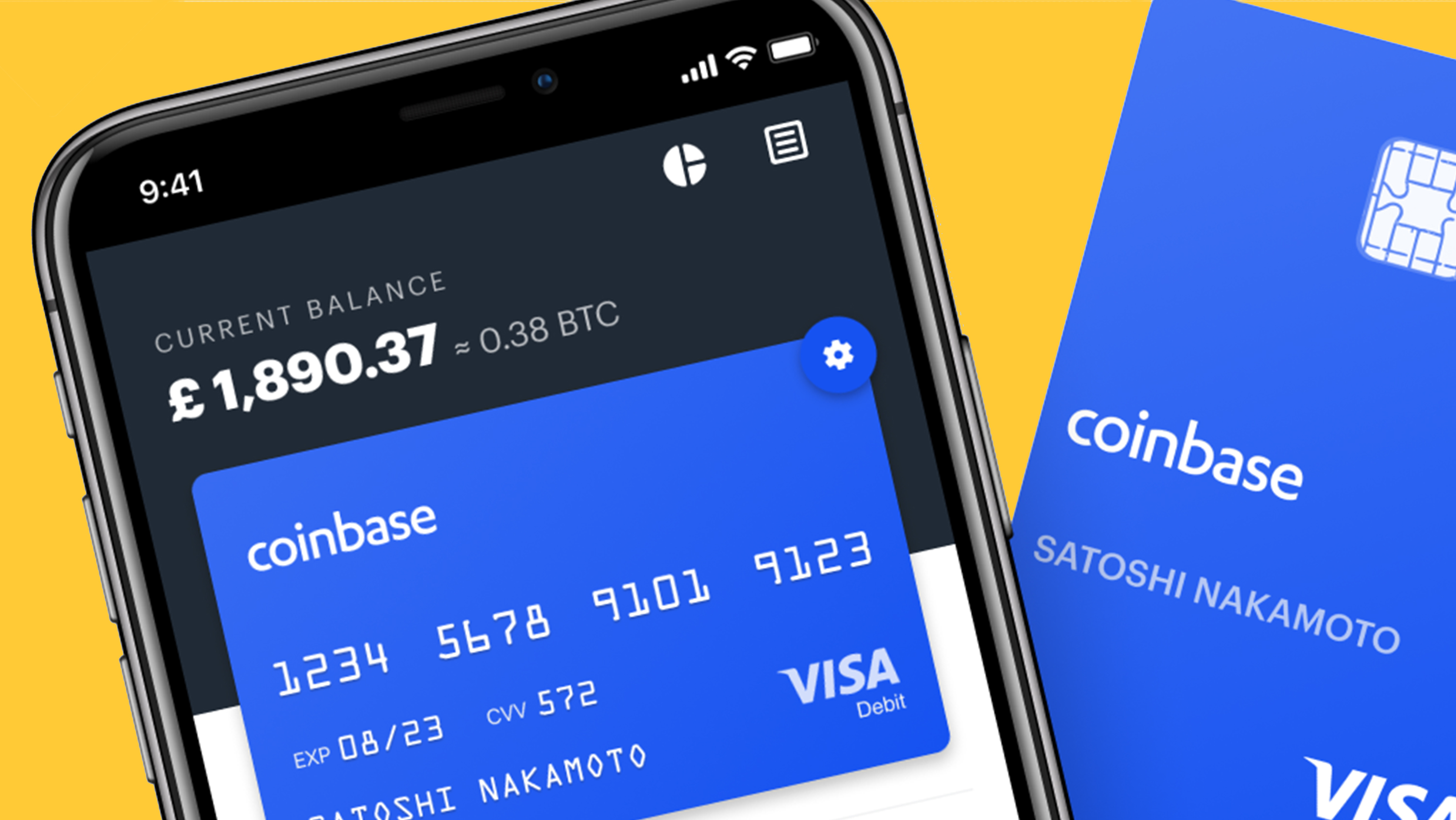 coinbase card not working