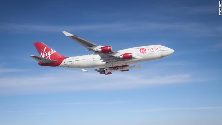 Virgin Orbit plans to use a customized Boeing 747-400 to compete with Stratolaunch.