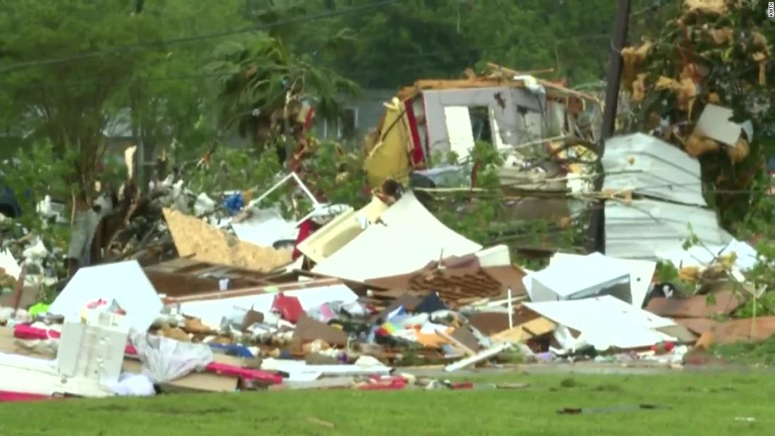 See the damage from tornado in Texas - CNN Video