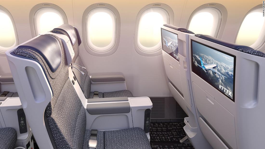 Cabin mock-up offers first look inside the new Boeing 777X | CNN Travel
