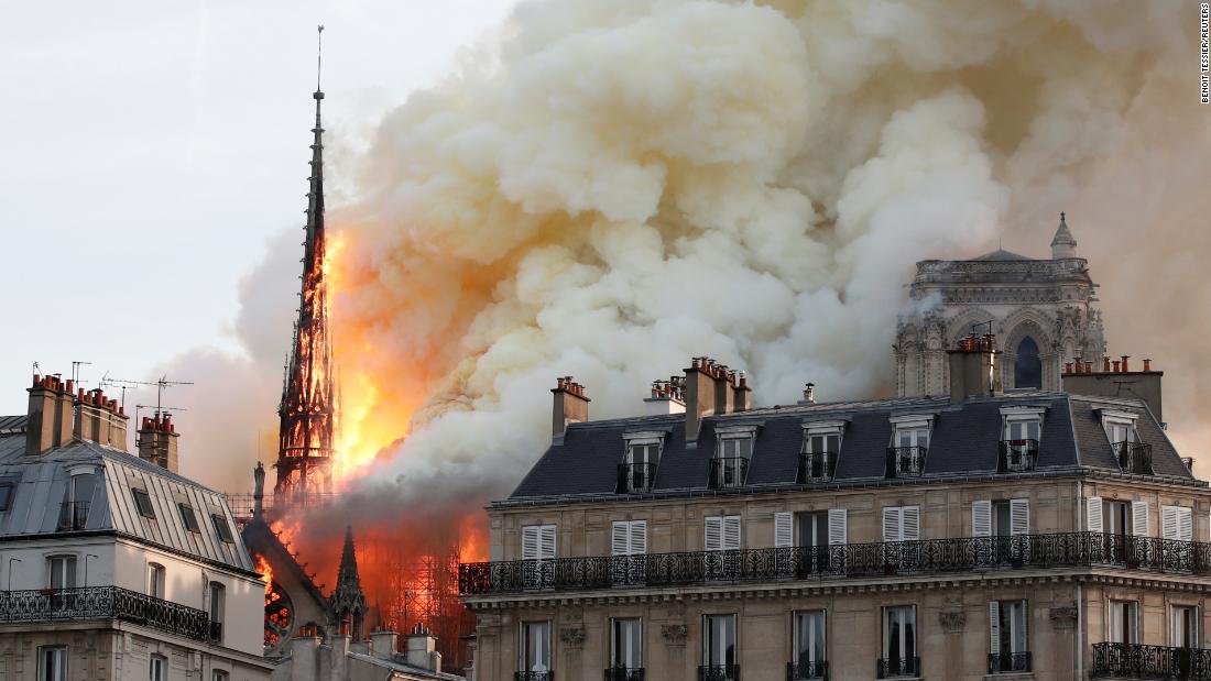 Fire at Notre Dame Cathedral: Live updates