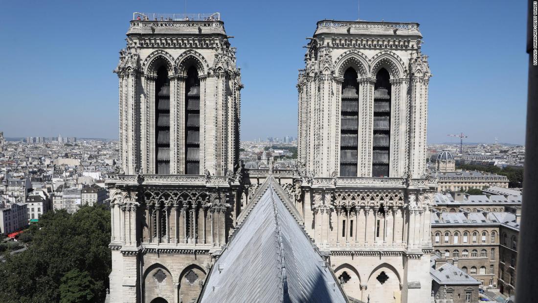 &lt;strong&gt;Bell towers: &lt;/strong&gt;The bell towers, known worldwide thanks to Victor Hugo&#39;s 1831 novel, &quot;The Hunchback of Notre-Dame,&quot; are still intact. 