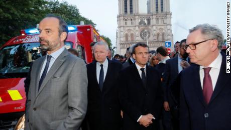 As Notre Dame burned, Emmanuel Macron carried France on his shoulders