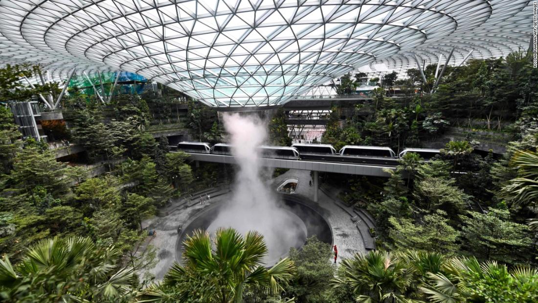 Airport envy: the Jewel complex at Singapore's Changi airport