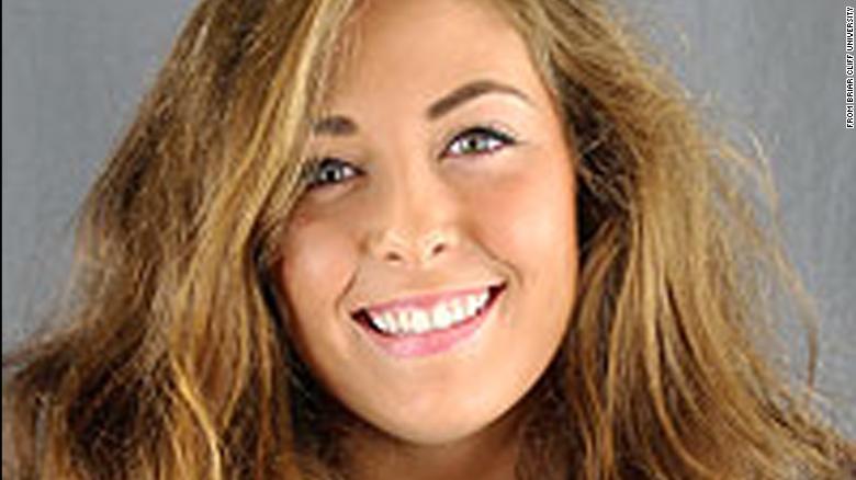 Andrea Norton, 20, was on a trip for her environmental science major when she fell to her death.