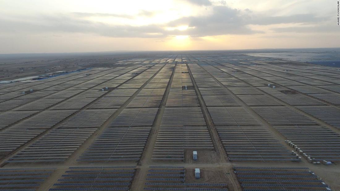 Built with Huawei Technologies solar know-how, the Yanchi Ningxia Solar Park has a &lt;a href=&quot;http://solar.huawei.com/pt-BR/download?p=%2F~%2Fmedia%2FSolar%2Fattachment%2Fpdf%2Fla%2Fservice%2Fcommercial%2Fproduct%2Fdatasheet%2FFusionSolar-Catalogue-EN.pdf&quot; target=&quot;_blank&quot;&gt;1,000-megawatt capacity&lt;/a&gt; and was the largest single photovoltaic plant in the world when it opened in 2016, according to the IEEFA.