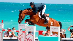 GCL of Miami Beach - Class 14 - Daniel Bluman (ISR) on Bacara d?Archonfosse
- Miami Beach, 
 - 7 April 2018
 - ph.Stefano Grasso/GCL