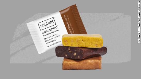 Soylent considers its new 100-calorie bars &quot;mini meals.&quot; 