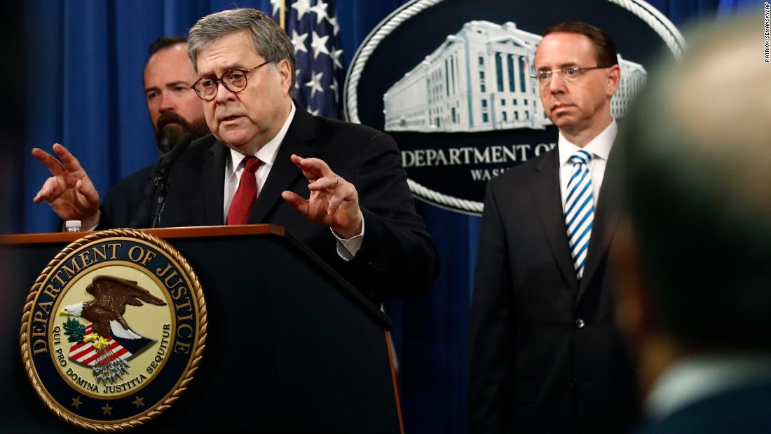 Fact check: Did Barr act improperly when he shared report with POTUS lawyers?