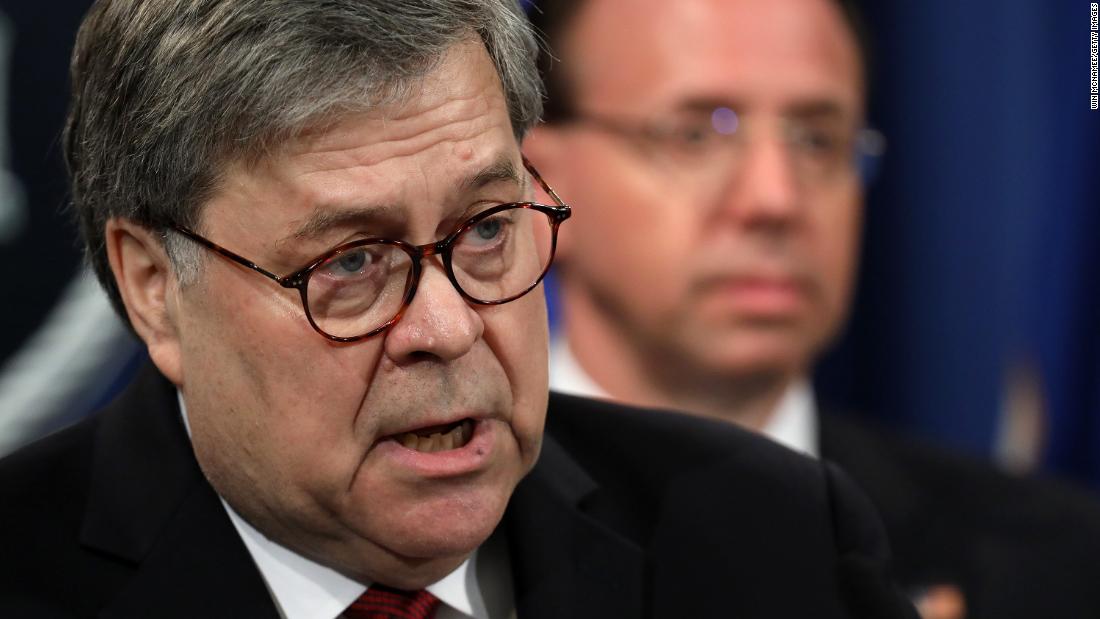 Democrats bash Attorney General Bill Barr's handling of Mueller report