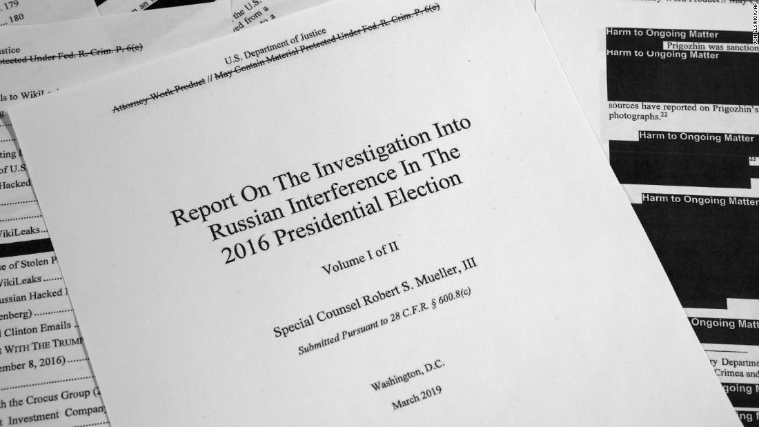 Read the full Mueller report CNNPolitics