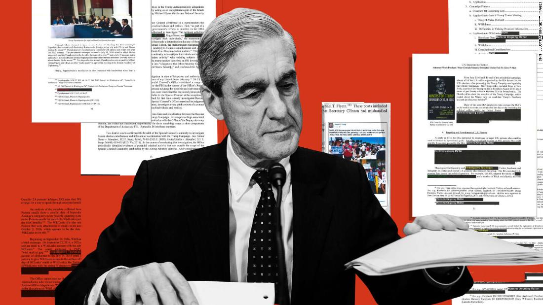 Tallying The Pages Of Mueller Redactions CNNPolitics
