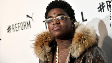 Rapper Kodak Black is arrested on firearm charges at Rolling Loud Festival