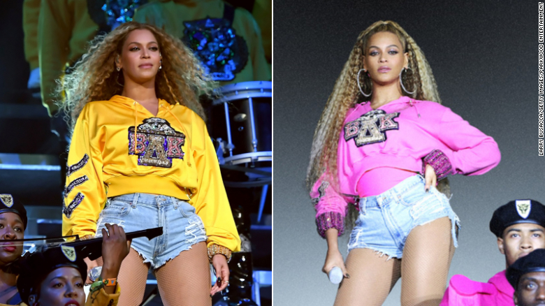 Beyoncé performed two nights at Coachella in 2018.