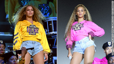 Beyoncé performed two nights at Coachella in 2018.