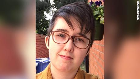 A profile picture of Lyra McKee, the 29-year-old journalist who was killed in Northern Ireland in 2019.