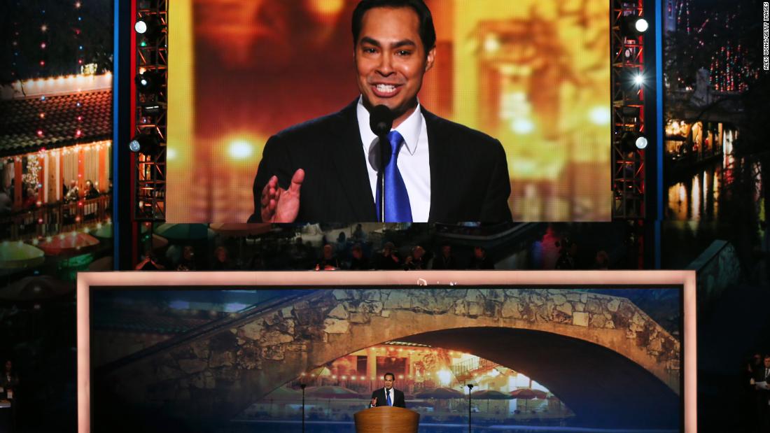 &quot;My family&#39;s story isn&#39;t special. What&#39;s special is the America that makes our story possible,&quot; Castro said in &lt;a href=&quot;https://www.cnn.com/2012/09/04/politics/julian-castro-profile/index.html&quot; target=&quot;_blank&quot;&gt;his convention speech.&lt;/a&gt; &quot;Ours is a nation like no other -- a place where great journeys can be made in a single generation ... no matter who you are or where you come from, the path is always forward.&quot;