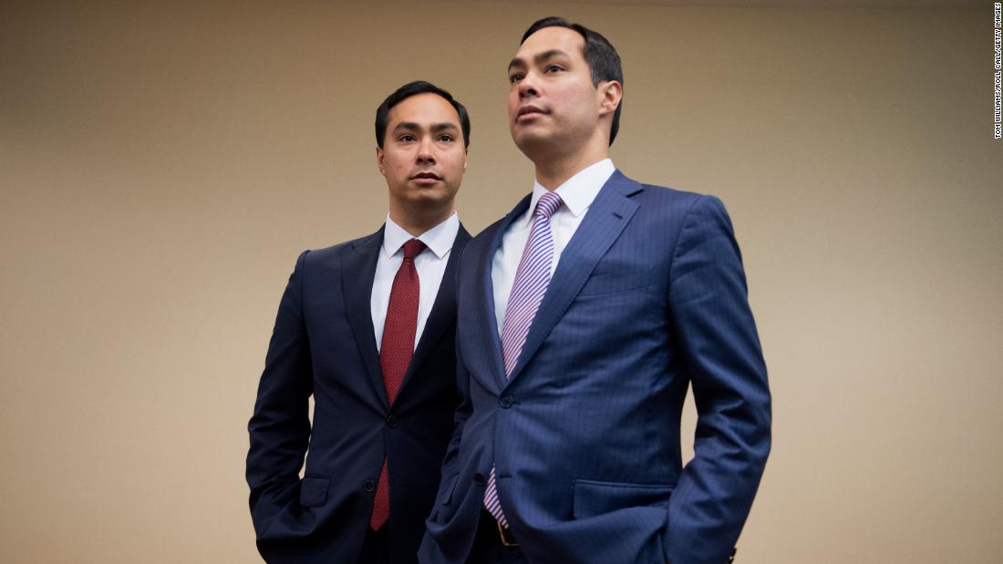 Julian Castro, right, is one minute older than his brother. Joaquin Castro has represented Texas&#39; 20th congressional district since 2013.