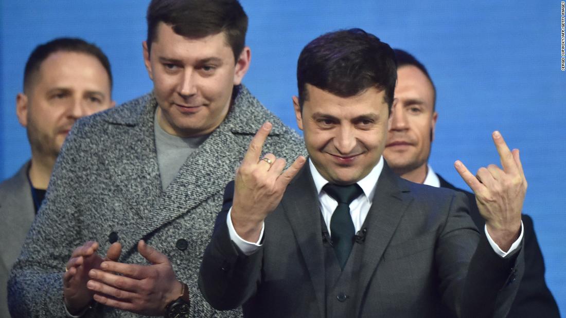 Volodymyr Zelensky played Ukraine's president on TV. Now it's a reality