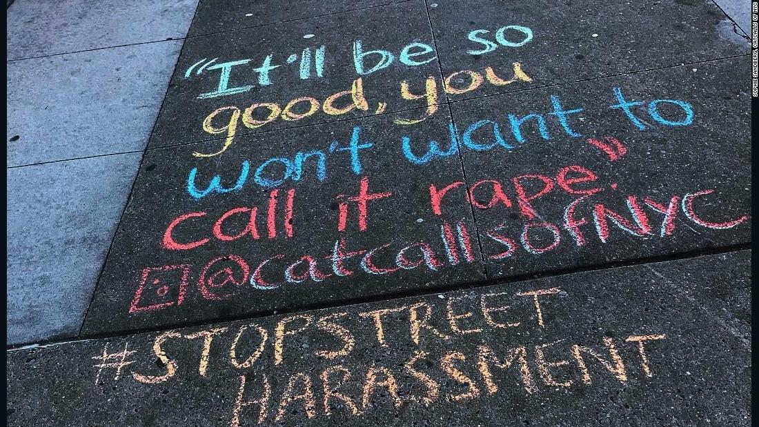 Catcalls of NYC: Women are writing on 