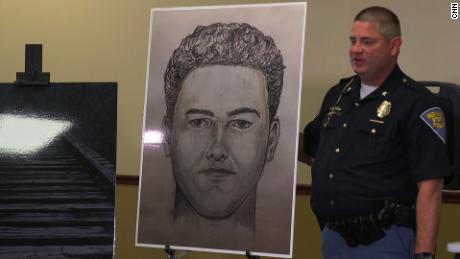 Indiana authorities are asking for information about the man depicted in this sketch.