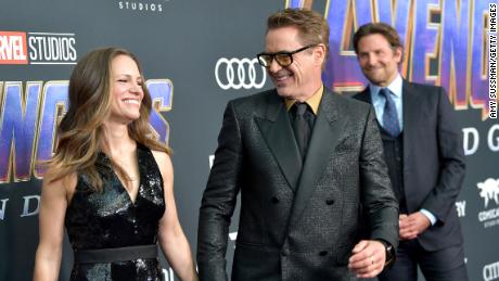 Susan Downey, Robert Downey Jr. and Bradley Cooper attend the world premiere of Walt Disney Studios Motion Pictures &quot;Avengers: Endgame&quot; at the Los Angeles Convention Center on April 22, 2019 in Los Angeles, California.