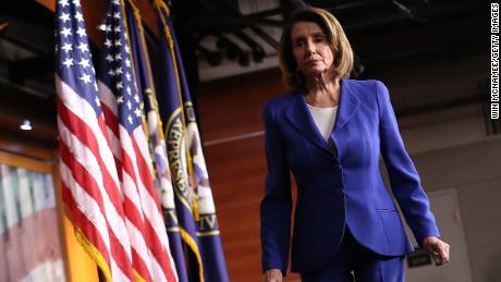 U.S. Speaker of the House Nancy Pelosi departs her weekly press conference on January 31, 2019 in Washington, DC. (Win McNamee/Getty Images)